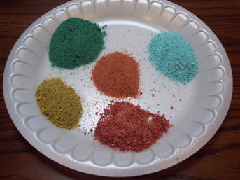 learn to color ordinary sand for sand art